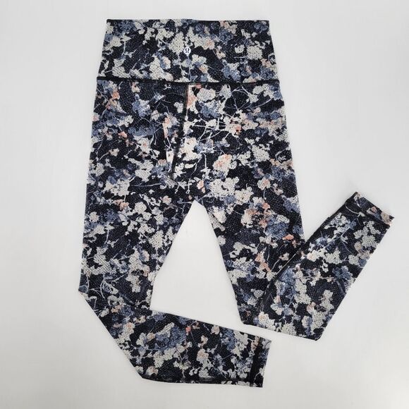 Lululemon Wunder Under Hi-Rise Tight 28 Inch Spring Bloom Multi Leggings 6 - Picture 6 of 13